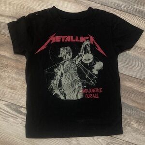 Metallica And Justice For All Tshirt Boys Size 3T
